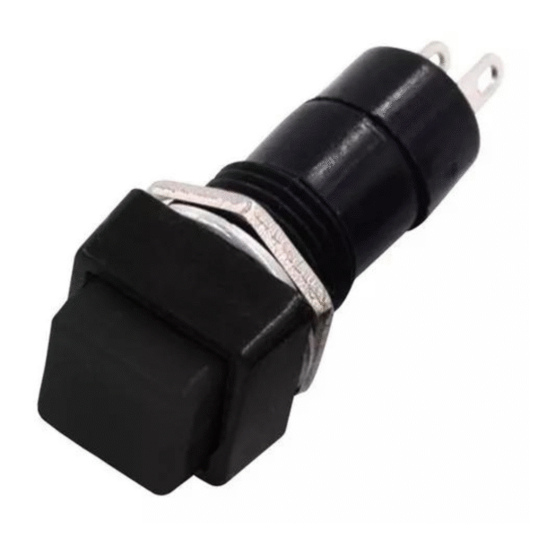 CH BOTAO PBS-12B 2T S/TRAVA C/10 UNID. QUADRADA PRETO