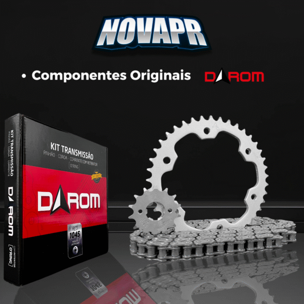 KIT TRANSMISSAO DAROM  COM RETENTOR FZ15 2023/ - Image 7