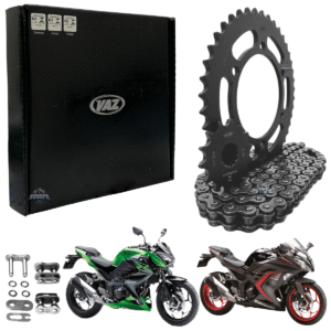 KIT DE RELACAO TRANSMISSAO COMPLETO XTREME Z300 NINJA 300 K02372X