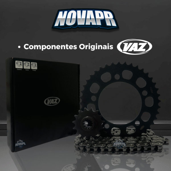 KIT DE RELACAO TRANSMISSAO COMPLETO XTREME H04001X CB500R 500F - Image 6