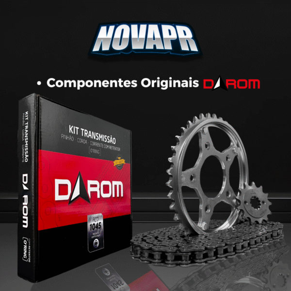 KIT TRANSMISSAO DAROM  COM RETENTOR CBX 250 TWISTER 01/08 - Image 6