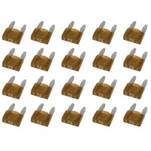 Fusivel Lamina Mini 7.5A - Pacotes com 20 Peças - Technoise