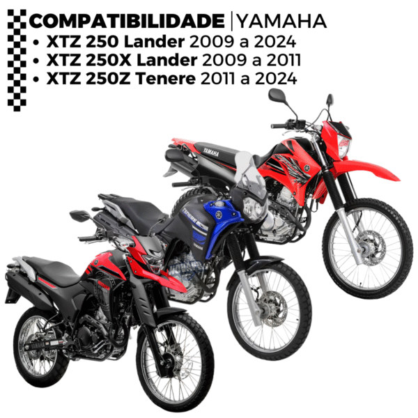 KIT TRANSMISSAO DAROM LANDER 250 09/ - XTZ 250 TENERE 11/ - Image 3