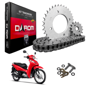 KIT TRANSMISSAO DAROM  COM RETENTOR BIZ 125 05/