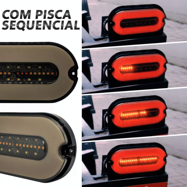 Lanterna carretinha Smart Multifunção - 12v - ASX - Imagem 2
