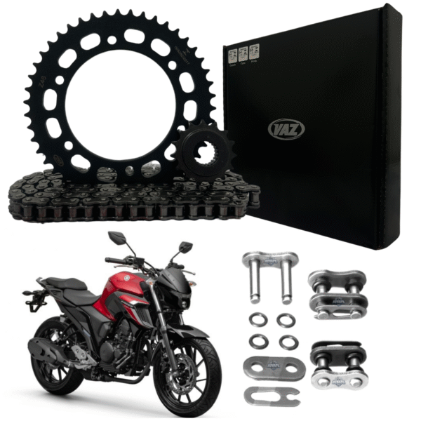 KIT DE RELACAO TRANSMISSAO COMPLETO XTREME Y04594X FAZER 250 ABS
