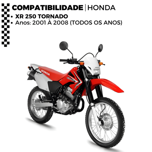 KIT DE RELACAO TRANSMISSAO COMPLETO XTREME H03123X XR 250 TORNADO 38/13 - Image 2