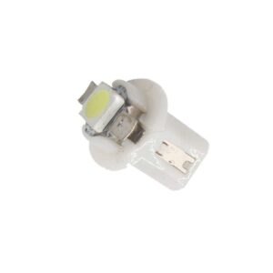 Lâmpada 1 LED - Branco 12v - B8.5 smd 5050