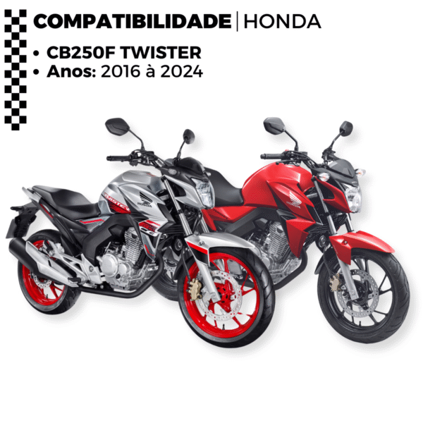 KIT DE RELACAO TRANSMISSAO COMPLETO XTREME CB 250F H04011X - Image 2