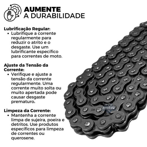 KIT DE RELACAO TRANSMISSAO COMPLETO XTREME Y04583X YZFR3 MT03 - Image 5