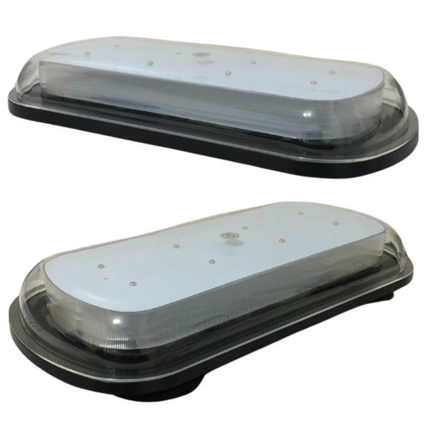 Giroflex Lente Cristal - 72 leds  45 cm - Ambar - 12-24v  - YL - Imagem 2