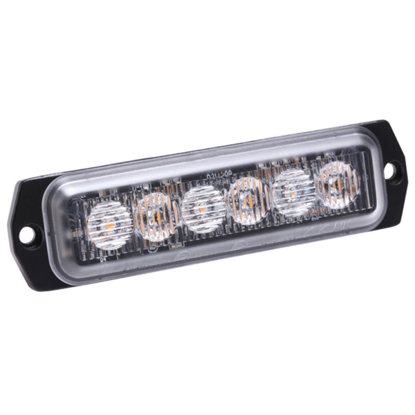 Mini Strobo 12 cm - 12-24v - Ambar - YL