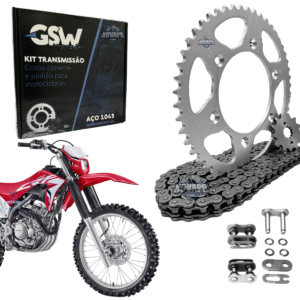 GSW065R KIT COROA/PINHAO/CORR. CRF 250 F C/ RETENTOR