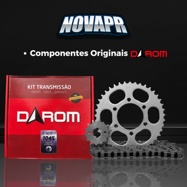 KIT TRANSMISSAO DAROM XTZ CROSSER 150 2014 até 2026 - Image 7