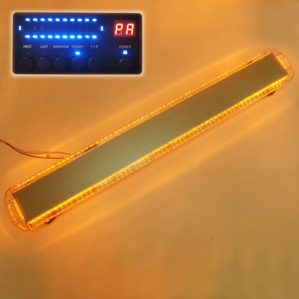 Giroflex Com Controlador 252leds - 48" 1,20 metros - 12-24v - Ambar - YL - Imagem 4