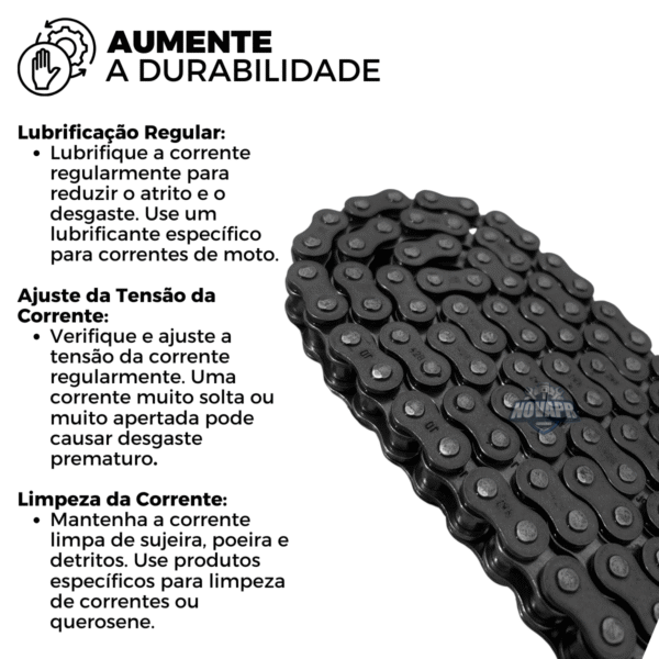 KIT DE RELACAO TRANSMISSAO COMPLETO XTREME Y04594X FAZER 250 ABS - Image 4