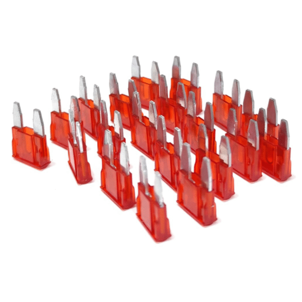 Fusivel Lamina Mini 10A - 20 Unidades - Technoise - Imagem 2