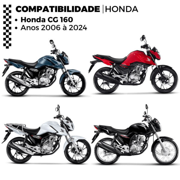KIT DE RELACAO TRANSMISSAO COMPLETO XTREME H04008X CG 160 - Image 2