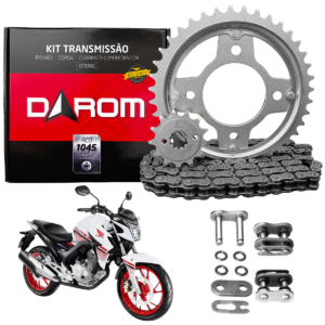 KIT TRANSMISSAO DAROM  COM RETENTOR CB 250F TWISTER 16/22