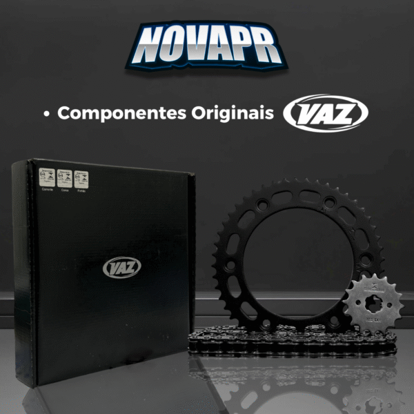 KIT DE RELACAO TRANSMISSAO COMPLETO XTREME H04006X XRE 190 BROS 160 - Image 8