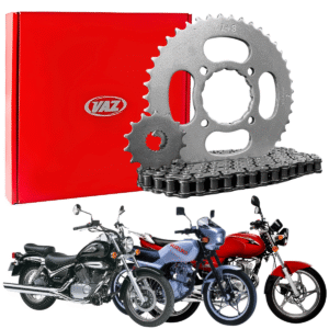 KIT DE RELACAO TRANSMISSAO COMPLETO XTREME STANDARD YES 125 INTRUDER/KATANA S00182XS