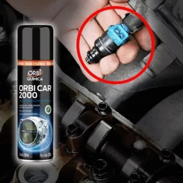 Orbi Car 2000 Descarbonizante Spray - Imagem 4