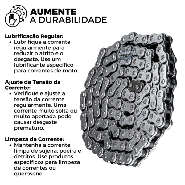 KIT CB 300R (09-15) 37Z X 13Z C/ CORRENTE REMANCHADA O'RING 520HO X 110L C/ ANEL - TOP (1045) - Image 5