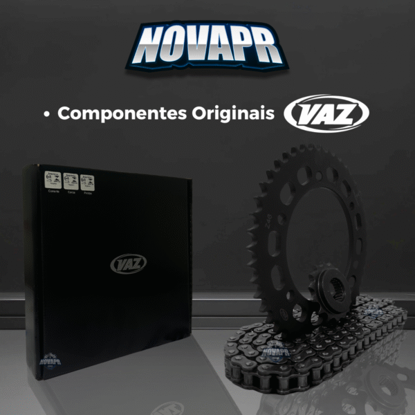 KIT DE RELACAO TRANSMISSAO COMPLETO XTREME Y04594X FAZER 250 ABS - Image 6