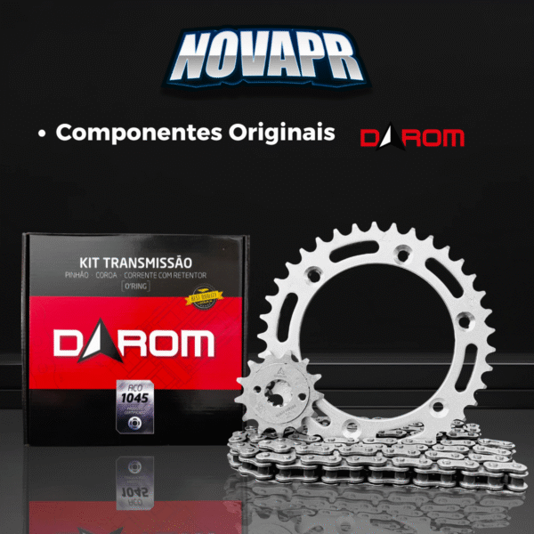 KIT TRANSMISSAO DAROM  COM RETENTOR XR 250 TORNADO - Image 7