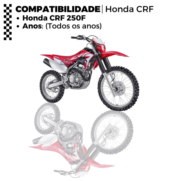 GSW065R KIT COROA/PINHAO/CORR. CRF 250 F C/ RETENTOR - Image 2