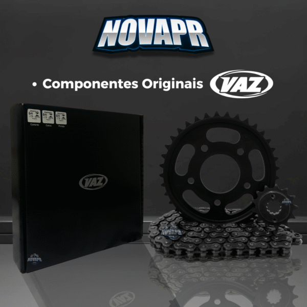 KIT DE RELACAO TRANSMISSAO COMPLETO XTREME H03971X CB300 300R - Image 6