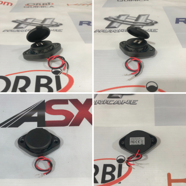 TOMADA VEICULAR 2 USB - SOBREPOR BIVOLT - ASX - Imagem 5