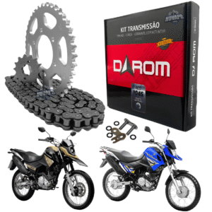 KIT TRANSMISSAO DAROM  COM RETENTOR XTZ CROSSER 150