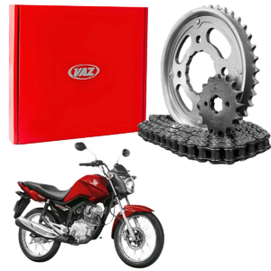 KIT DE RELACAO TRANSMISSAO COMPLETO XTREME STANDARD CG 150 H03673XS