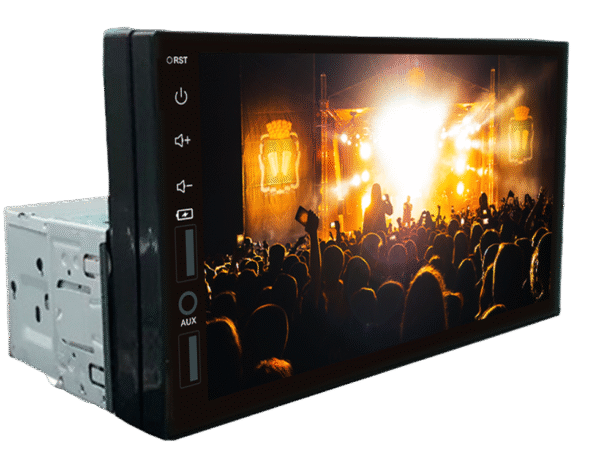 MP5 7" Viperx 1Din Full Touch Fm Bt Usb Sd Espelha