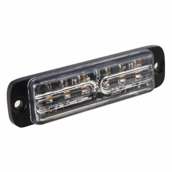 Mini Strobo 13 cm - 12-24v - Ambar - YL - Imagem 2