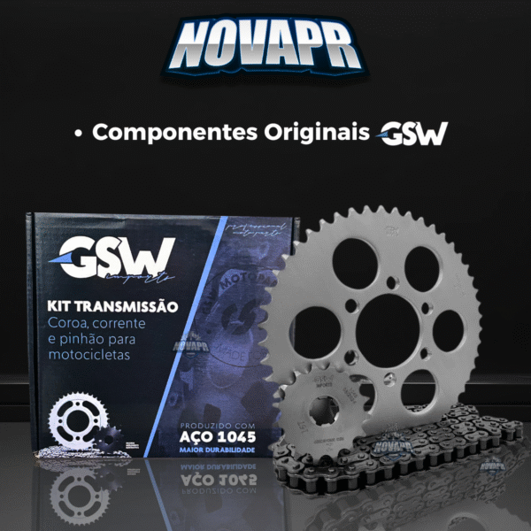 GSW070 KIT COROA/PINHAO/CORR. DT 180 - Imagem 6