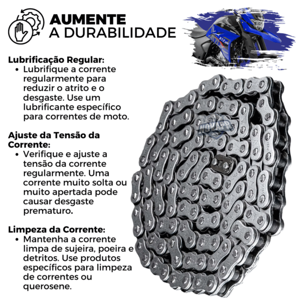 KIT TRANSMISSAO DAROM LANDER 250 09/ - XTZ 250 TENERE 11/ - Image 4