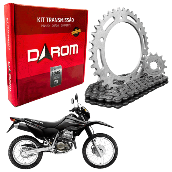 KIT TRANSMISSAO DAROM XR 250 TORNADO 01/08