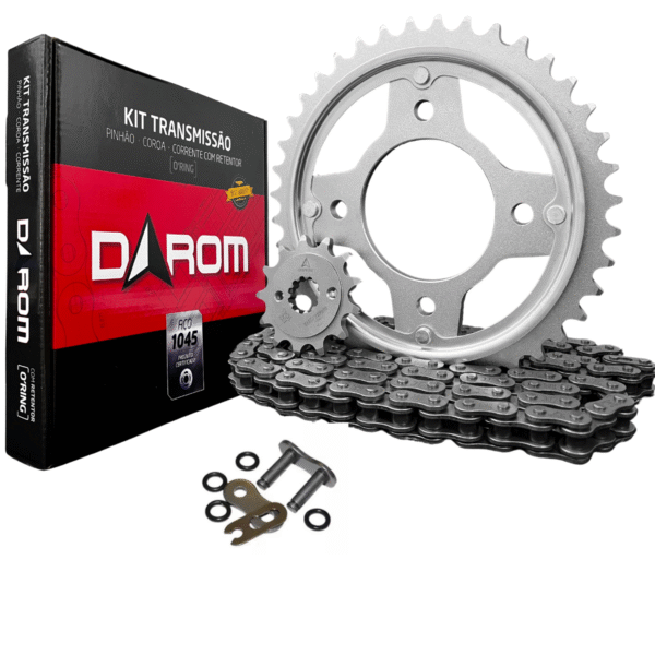 KIT TRANSMISSAO DAROM  COM RETENTOR CB 250F TWISTER 16/22 - Image 2