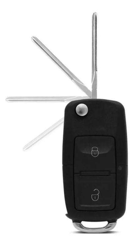 Carcaça Canivete Oca VW G5 2 Botões - Imagem 3
