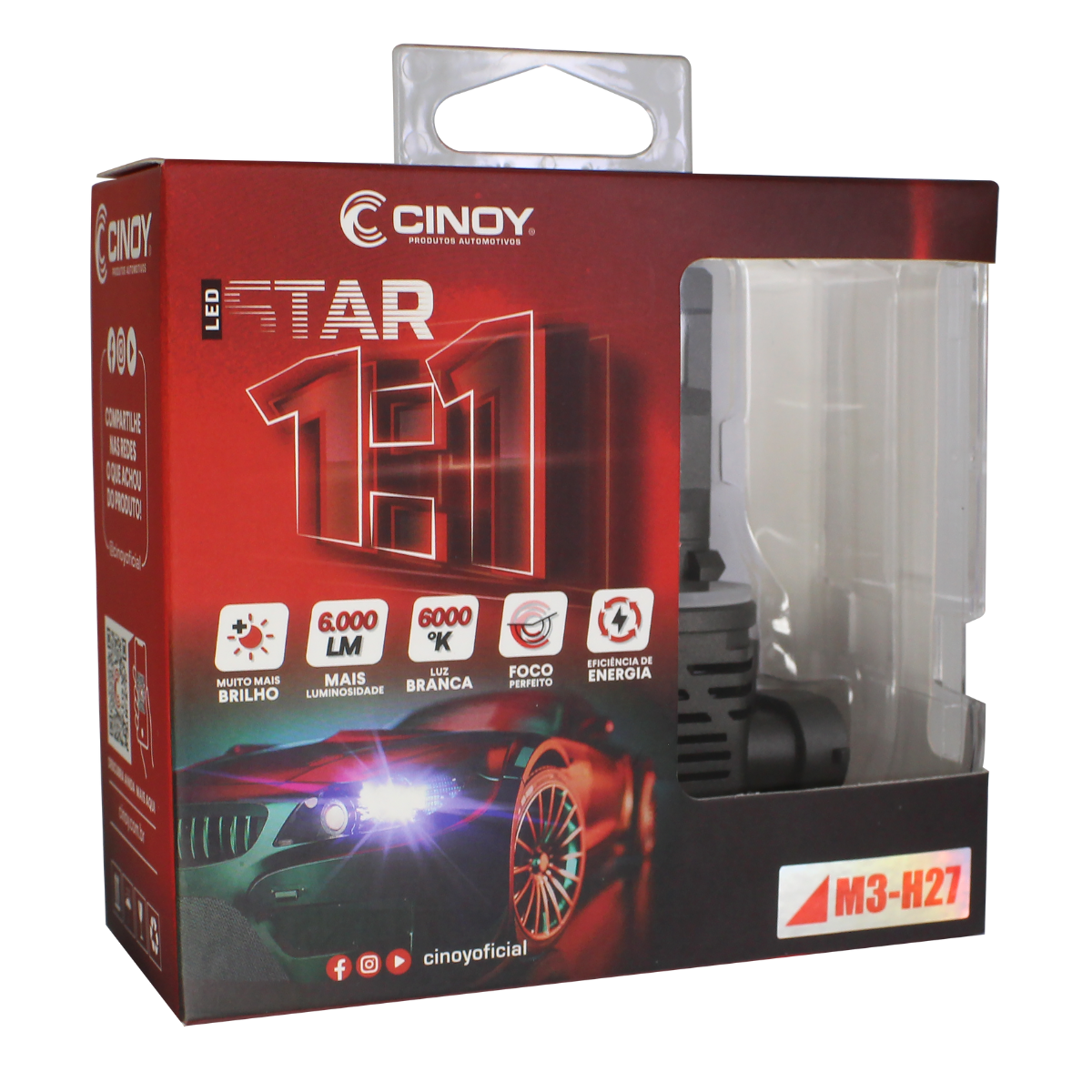 LAMPADA LED STAR 1:1 H27 - CINOY - Imagem 4