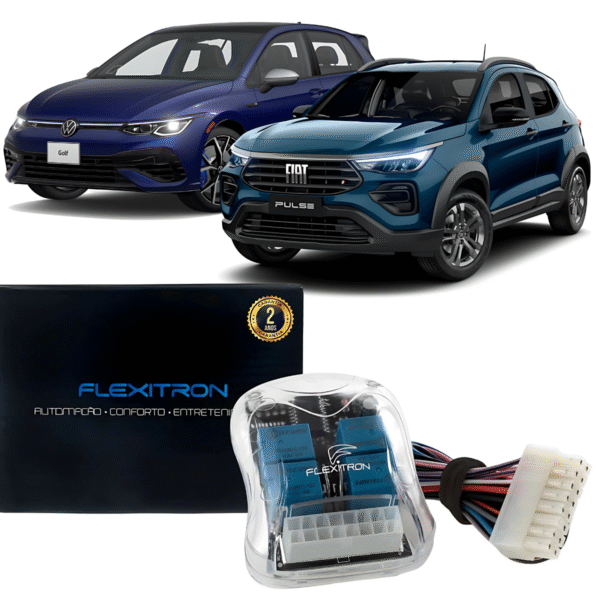 FDW 22 PLUS - Módulo Automação de Vidros Elétricos VW Fiat - FLEXITRON