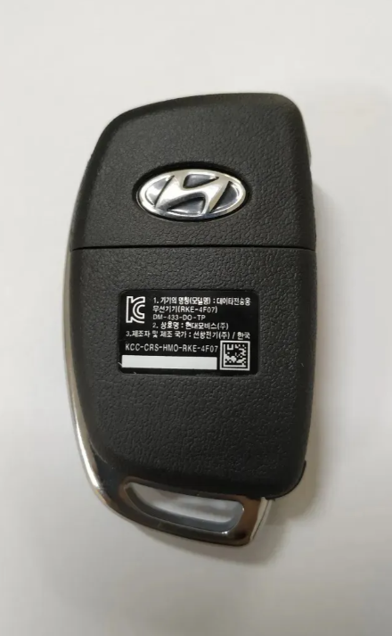 Carcaça Canivete Oca Hyundai HB20 3 Botões - Imagem 3