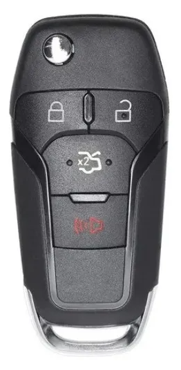 Carcaça Canivete Ford Fusion Com 4 Botões - Imagem 3