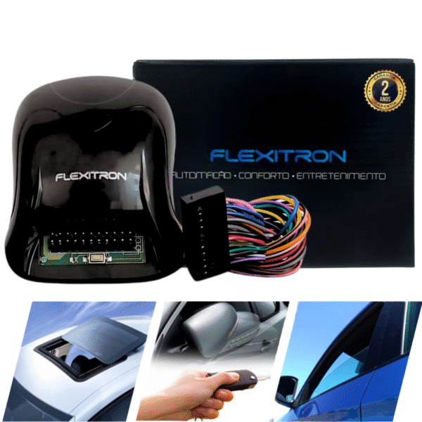 FLEX 81 - INTERFACE DE COMANDO PAR VIDROS - FLEXITRON - Imagem 5