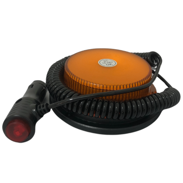 Mini Giroflex Veicular Slim (Magnetico) - Ambar - 12-24v - YL - Imagem 4