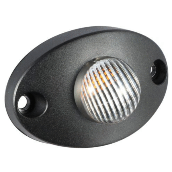 Mini Strobo Tipo Pingo Com Moldura 12-24v - Ambar - YL - Imagem 2