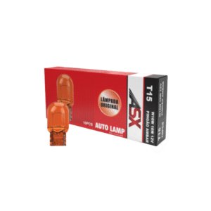 Lâmpada T15 Ambar - W16W - 12V - ASX