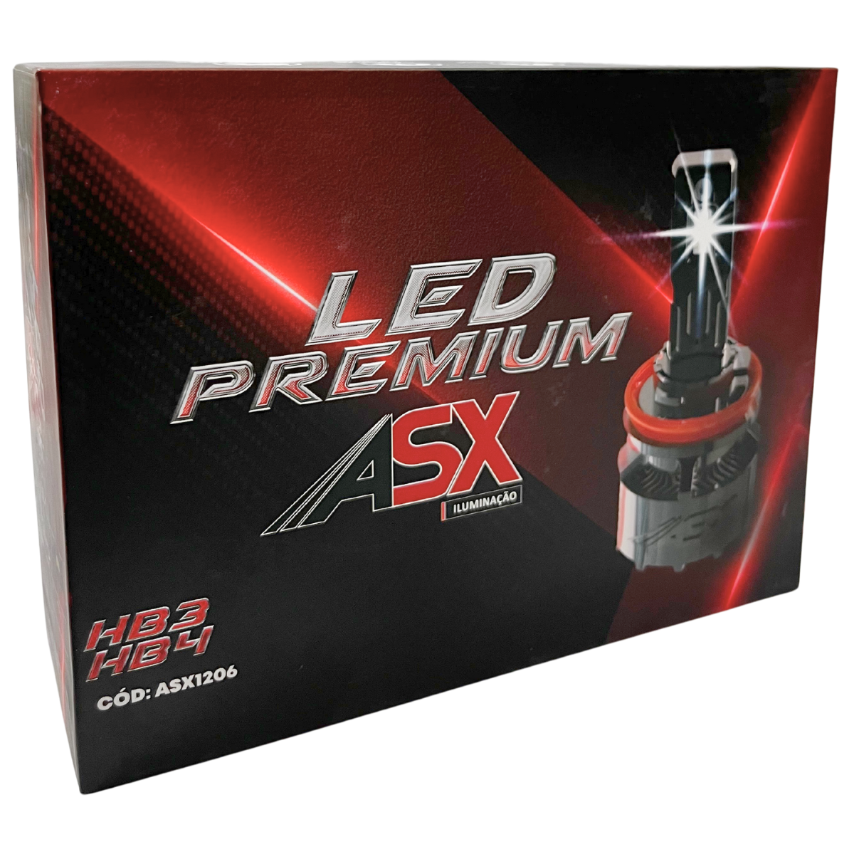 Led Premium CSP HB3/HB4 - 100W - 14.000 Lumens - Bivolt - ASX